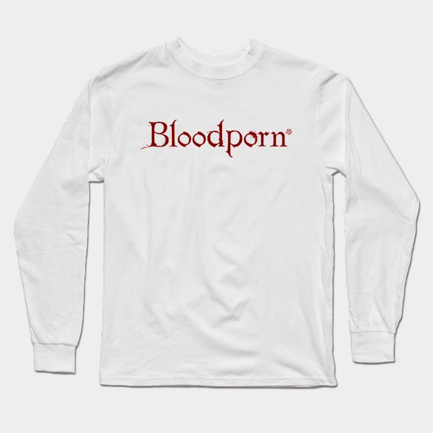 Bloodporn Long Sleeve T-Shirt by andres_abel